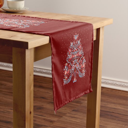 Chemin De Table Moyen Illustration de l'arbre de Noël (In Situ)