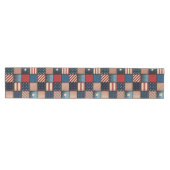 Chemin De Table Moyen Image Americana Patchwork (Horizontal)