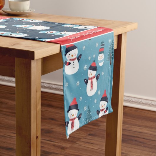 Chemin De Table Moyen Imprimer Noël (In Situ)