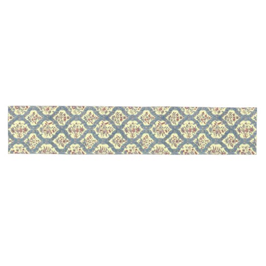 Chemin De Table Moyen Indian 18th Century Floral Pattern (Horizontal)