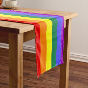 Chemin De Table Moyen Indicateur de la fierté arc-en-ciel