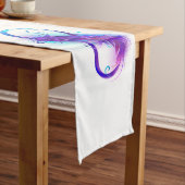 Chemin De Table Moyen Infinity with purple feather (In Situ)