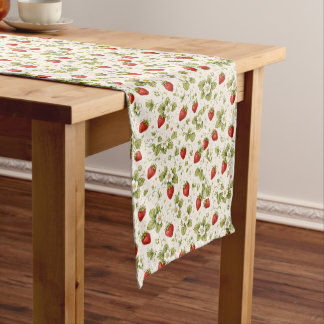 Chemin De Table Moyen Jardin de fraises
