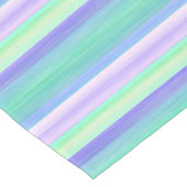 Chemin De Table Moyen Joli violet turquoise Motif d'aquarelle (Coin)