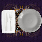 Chemin De Table Moyen La réfraction pura cravate-in de fil pilé