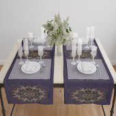 Chemin De Table Moyen La réfraction pura cravate-in de fil pilé