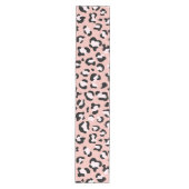 Chemin De Table Moyen Léopard Print, Léopard Spots, Rose Léopard (Devant)