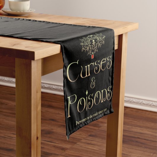Chemin De Table Moyen Malédictions et Poisons (In Situ)