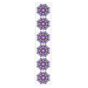 Chemin De Table Moyen Mandala Motif 02 en violet