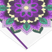 Chemin De Table Moyen Mandala Motif 02 en violet Moyenne Table Runner (Coin)