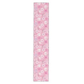 Chemin De Table Moyen Modern Pink Rose Table Runner (Devant)