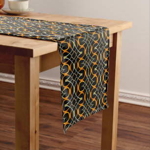 Chemin De Table Moyen Motif à noeuds celtique en métal moderne