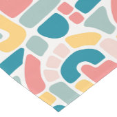 Chemin De Table Moyen Motif Abstrait coloré (Coin)