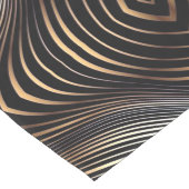 Chemin De Table Moyen Motif Afrocentré, Bronze, Or (Coin)