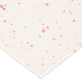 Chemin De Table Moyen Motif Confetti Dots & Triangle (Coin)