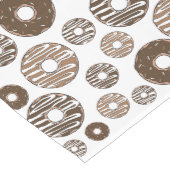 Chemin De Table Moyen Motif de beignes, beignets de chocolat, beignets d (Coin)