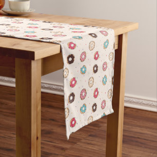 Chemin De Table Moyen Motif de beignets sucrés