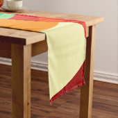 Chemin De Table Moyen Motif de cercles abstraits (In Situ)