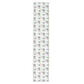 Chemin De Table Moyen Motif De Chats, Chats Mignons, Chatons, Poisson (Devant)