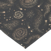 Chemin De Table Moyen Motif de galaxie Gold Star Constellation (Coin)