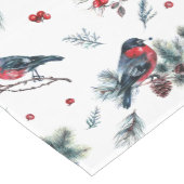 Chemin De Table Moyen Motif de Noël saint et bullfinch (Coin)