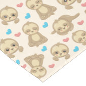 Chemin De Table Moyen Motif De Parfums, Mignons Parfums, Coeurs (Coin)