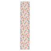 Chemin De Table Moyen Motif de point d'art pop Raindrop (Devant)