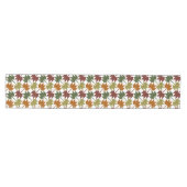 Chemin De Table Moyen Motif de surface composée en feuille d'érable 1 (Horizontal)
