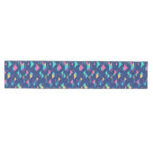 Chemin De Table Moyen Motif des années 80 (Horizontal)