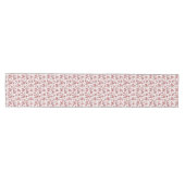 Chemin De Table Moyen Motif d'hiver Red Snowman Toile (Horizontal)