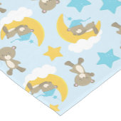 Chemin De Table Moyen Motif D'Ours, Mignonnes Ours, Nounours, Étoiles (Coin)