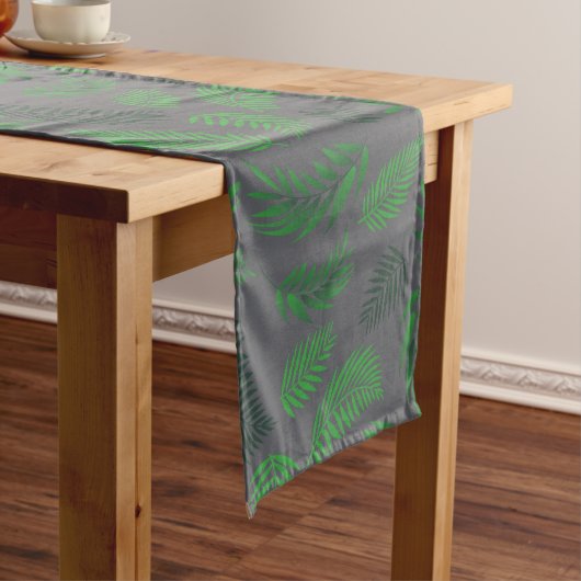 Chemin De Table Moyen Motif Feuille tropical 13 (In Situ)