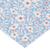 Chemin De Table Moyen Motif floral du bois (Coin)