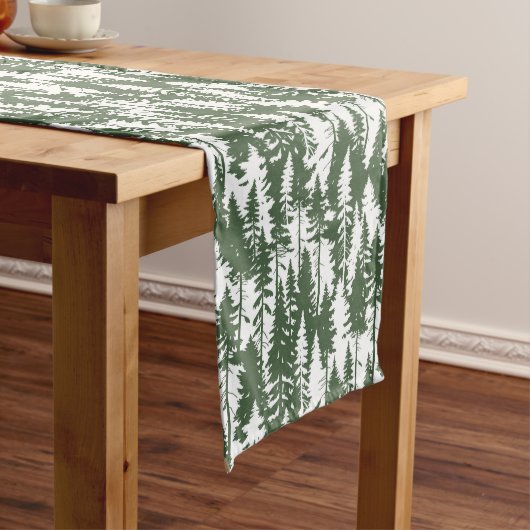 Chemin De Table Moyen Motif forestier (In Situ)