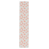 Chemin De Table Moyen Motif Pastel Palm Tree (Devant)
