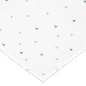 Chemin De Table Moyen Motif Pastel Triangle (Coin)