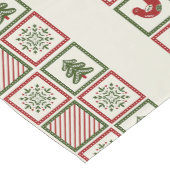 Chemin De Table Moyen Motif Rétro de Noël (Coin)