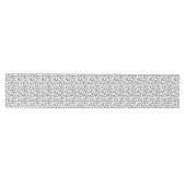 Chemin De Table Moyen Motif Retro Squiggle (Horizontal)