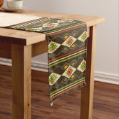 Chemin De Table Moyen Motif Tebeb Éthiopien (In Situ)