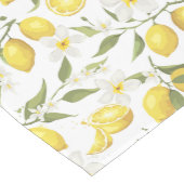 Chemin De Table Moyen Motif vintage Lemon Tree (Coin)