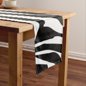 Chemin De Table Moyen Motif zèbre (In Situ)