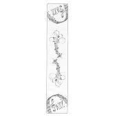 Chemin De Table Moyen Musique de jazz cool (Devant)