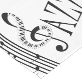 Chemin De Table Moyen Musique de jazz cool (Coin)