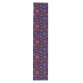 Chemin De Table Moyen Neon Snowflakes (Devant)