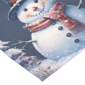 Chemin De Table Moyen Noël de la forêt d'hiver (Coin)