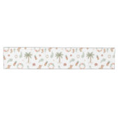 Chemin De Table Moyen Noël Tropical Rustique (Horizontal)
