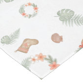 Chemin De Table Moyen Noël Tropical Rustique (Coin)
