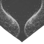 Chemin De Table Moyen Or "PAS AUJOURD'HUI !" avec Parties scintillant ar (Coin)