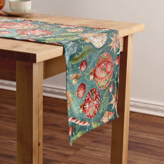 Chemin De Table Moyen Ornements de vacances (In Situ)