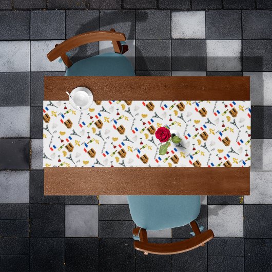 Chemin De Table Moyen Paris Motif